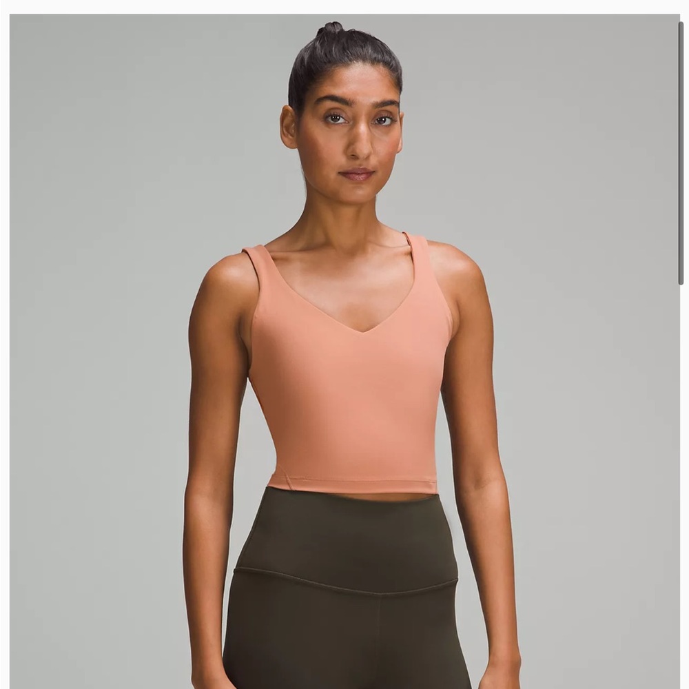Lululemon align tank dusty clay
